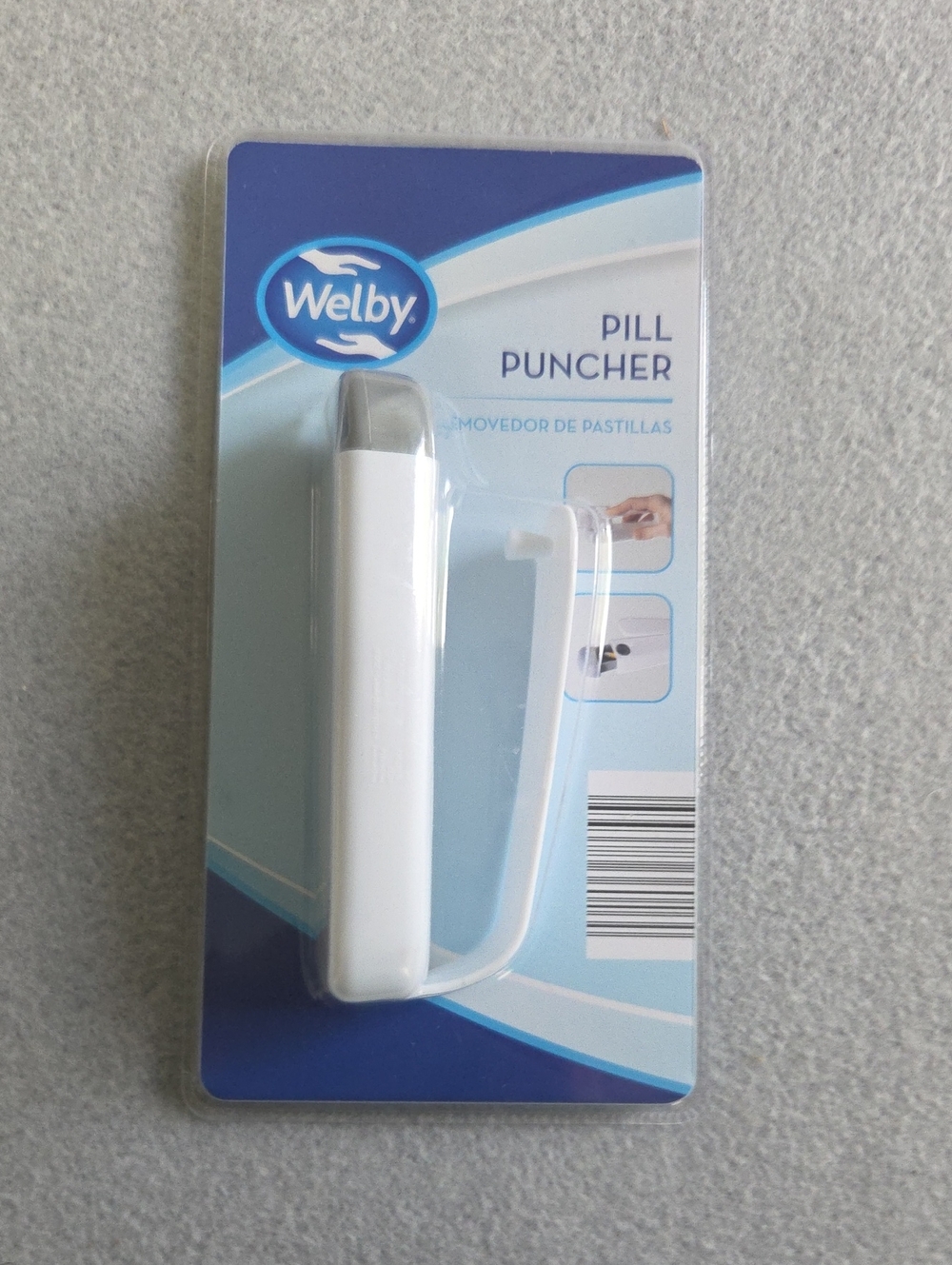 White Pill Puncher - Easy Tablet Cutter